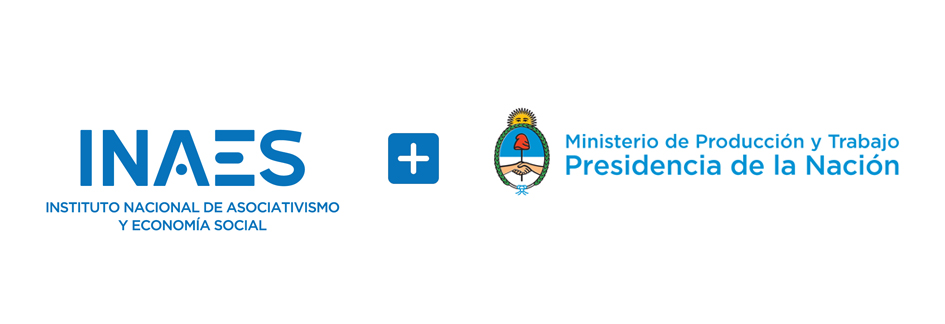 Logo Inaes El INAES, en la órbita del Ministerio de la Producción - Economía Solidaria