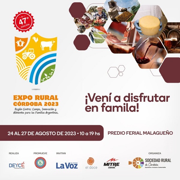 Córdoba: entidades solidarias serán parte de la Expo Rural 2023 ...